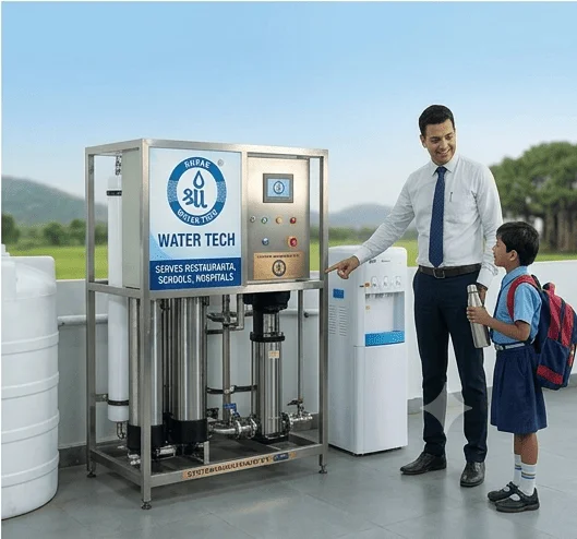 Mid-capacity RO plant for restaurants, schools and hospitals in Pune